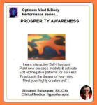 Optimum Mind Performance Series:  Prosperity Awareness