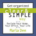Get Organized the Clear & Simple way